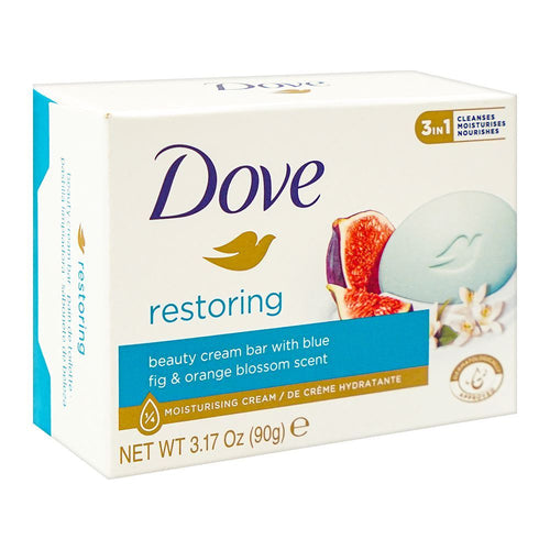 Dove Restoring Beauty Cream Bar Blue Fig & Orange Blossom – 90g