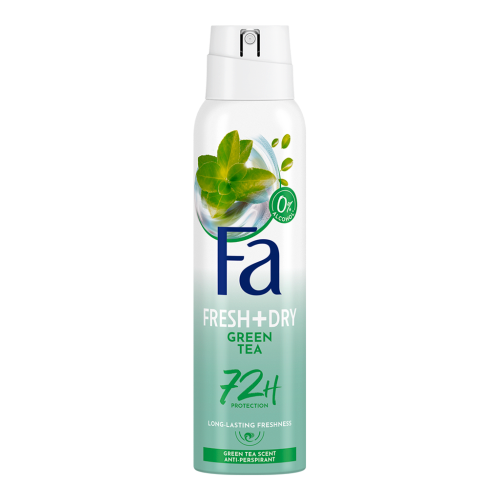 Fa Fresh & Dry Green Tea Anti-Perspirant Spray – 150 ml