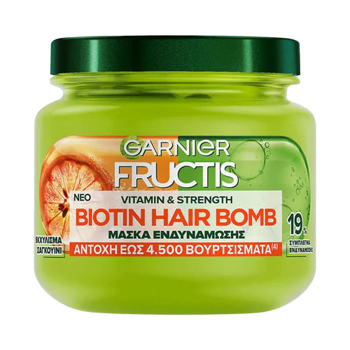 Garnier Fructis Biotin Hair Bomb Ultra Strengthening Mask – 320 ML