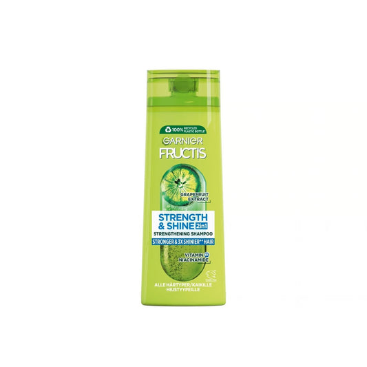 Garnier Fructis Strength & Shine 2in1 Shampoo – 400 ML