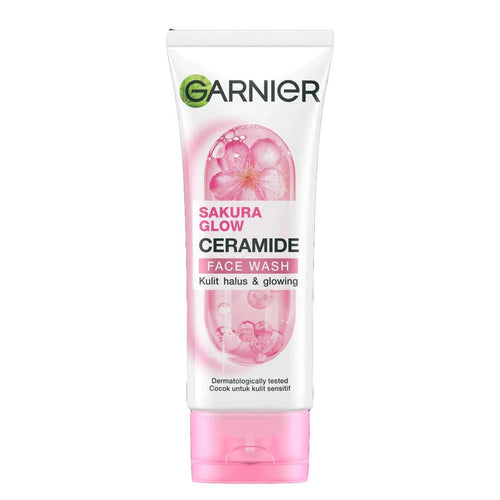 Garnier Sakura Glow Ceramide Face Wash – 50ml