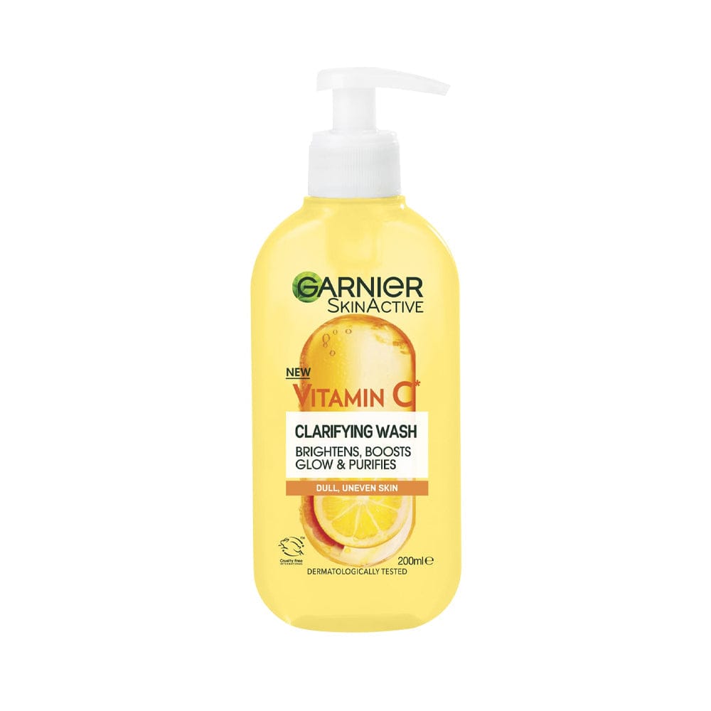 Garnier SkinActive Vitamin C Clarifying Wash – 200ml