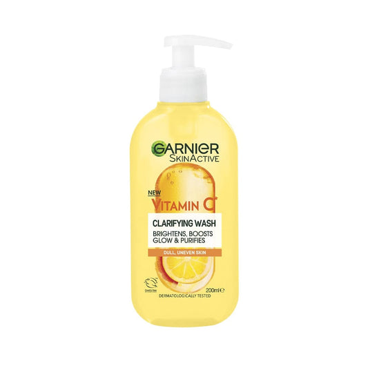 Garnier SkinActive Vitamin C Clarifying Wash – 200ml