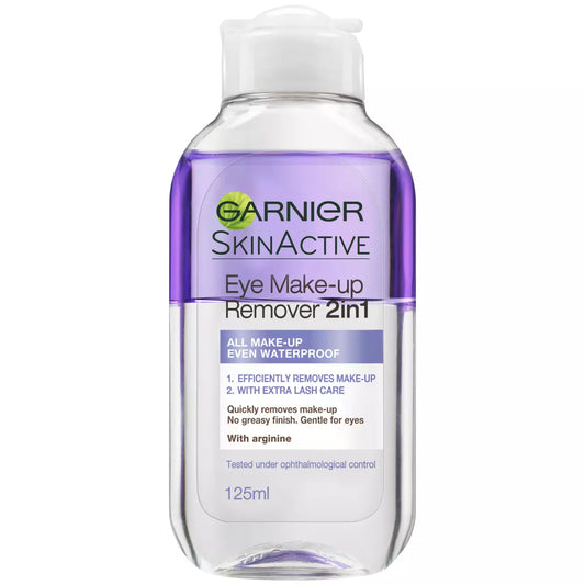 Garnier Skin Naturals Express Eye Makeup Remover 2in1 – 125 ML