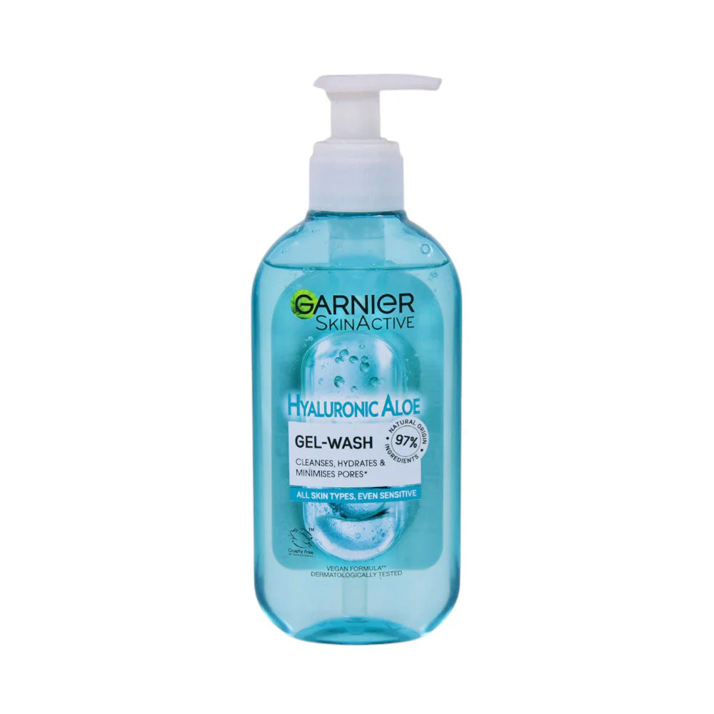 Garnier Skin Naturals Hyaluronic Aloe Gel Wash – 200 ML