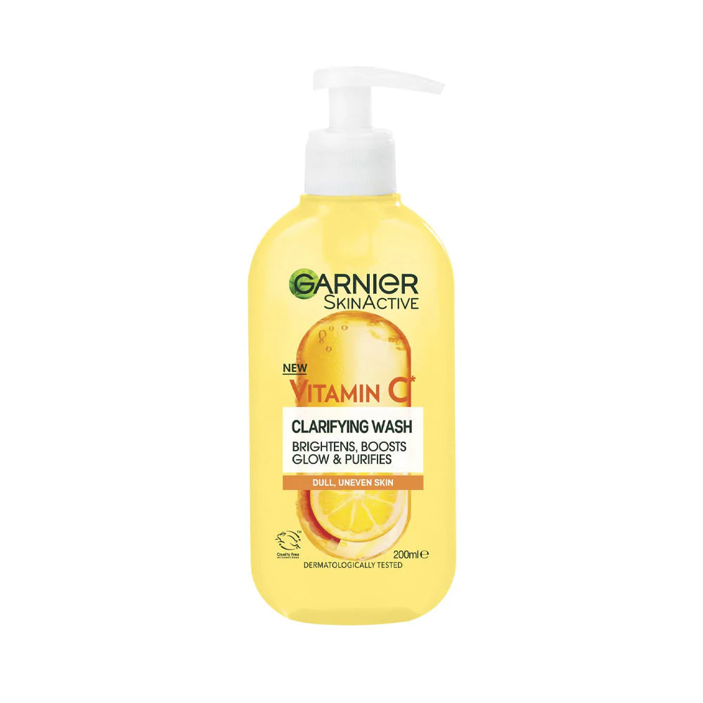 Garnier Skin Naturals Vitamin C Clarifying Wash – 200 ML
