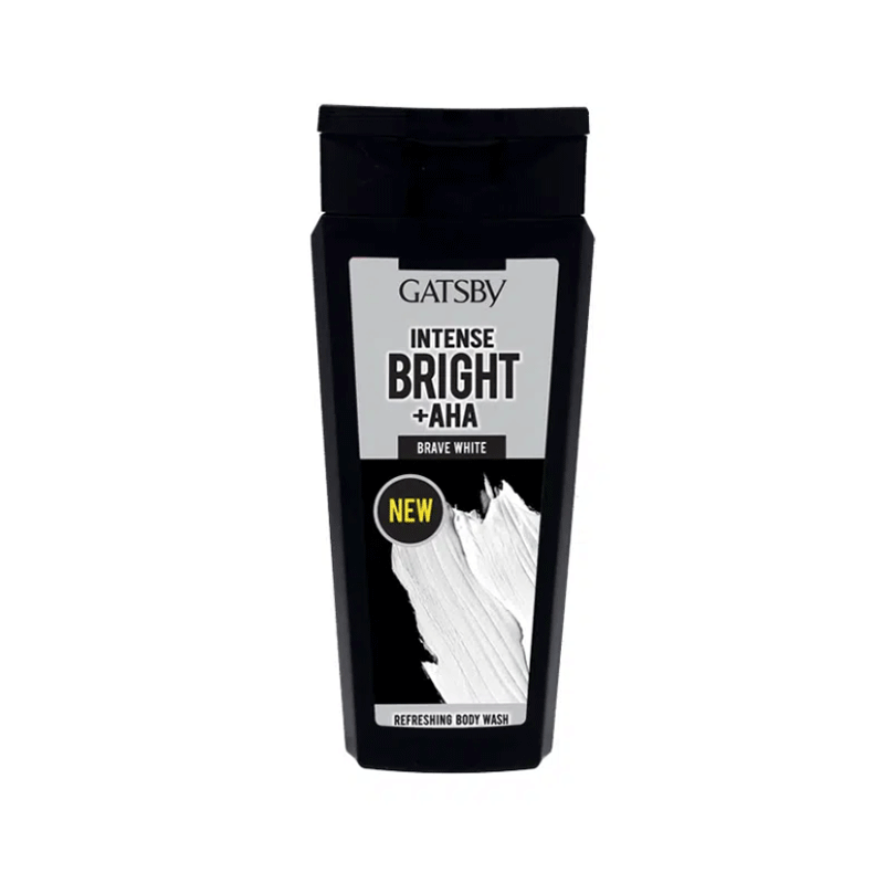 Gatsby Intense Bright +AHA Refreshing Body Wash – 250 ML