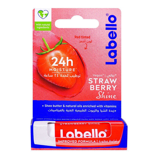 Labello Fruity Shine Strawberry Lip Balm – 4.8g