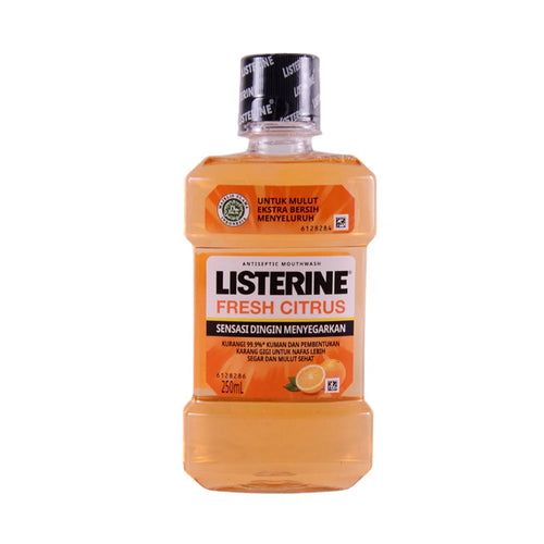 Listerine Fresh Citrus Mouthwash - 250ml