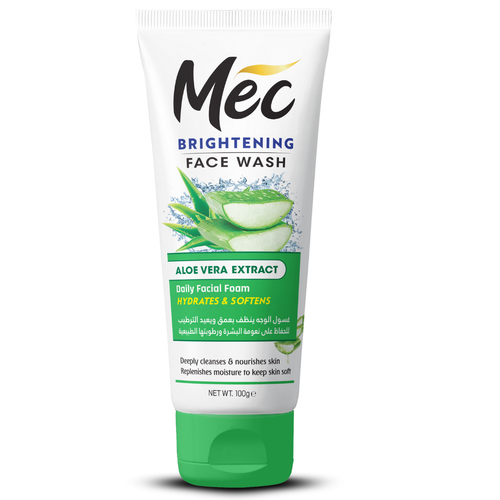 MEC Brightening Face Wash – Aloe Vera Extract (100 g)
