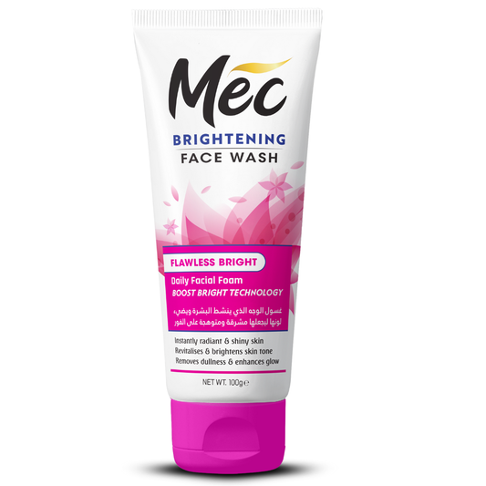 MEC Brightening Face Wash – Flawless Bright (100 g)