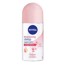Nivea Brightening Deep Serum White Rose Anti-Perspirant Roll-On - 50ml