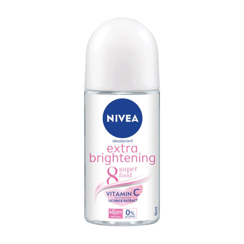 Nivea Extra Bright Silk Touch Roll-On – 25 ml