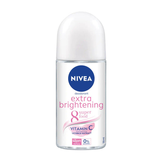 Nivea Extra Bright Silk Touch Roll-On – 25 ml