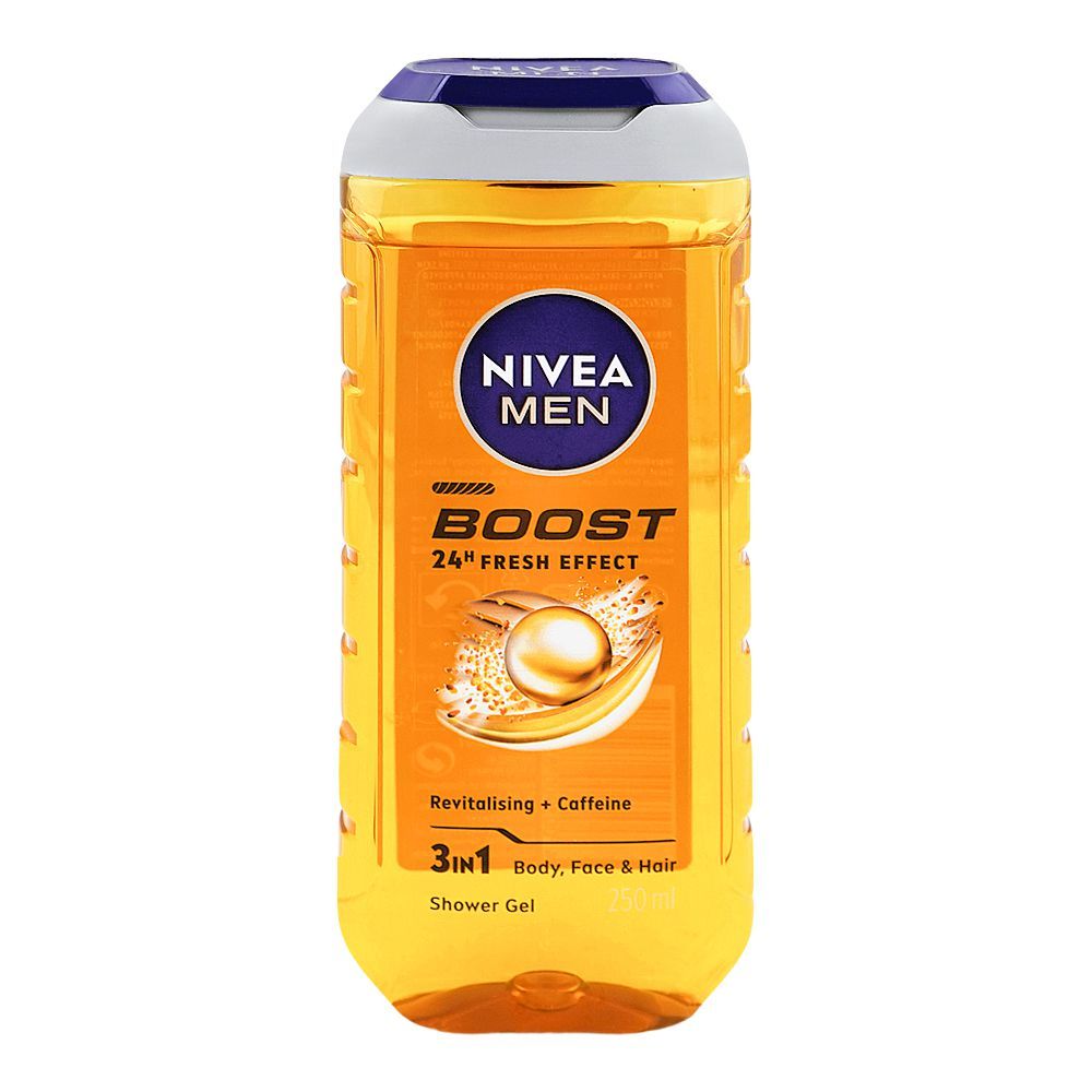 Nivea Men Boost 3in1 Shower Gel – 250 ML