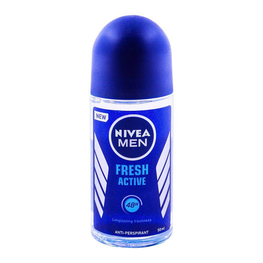 Nivea Men Fresh Active Roll-On – 50 ML