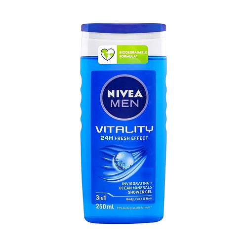 Nivea Men Vitality 3in1 Shower Gel – 250 ML