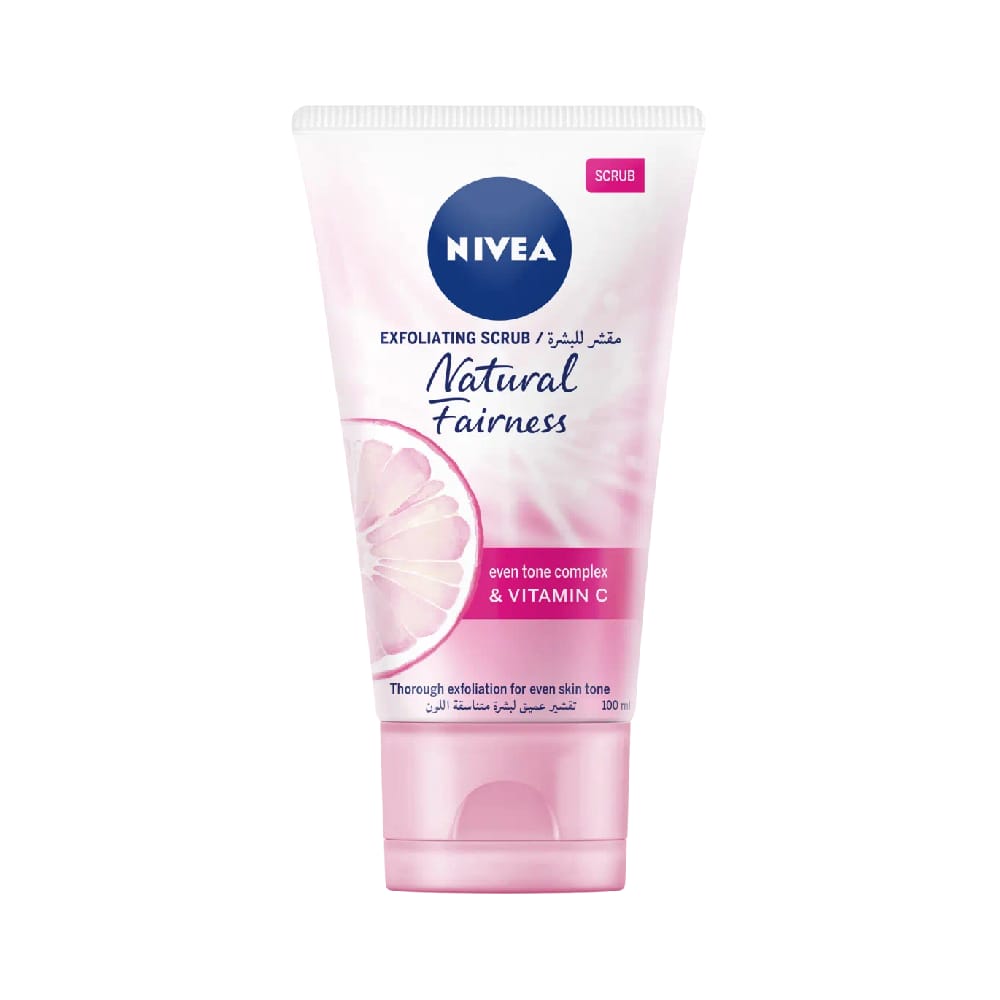 Nivea Natural Fairness Exfoliating Scrub – 100ml