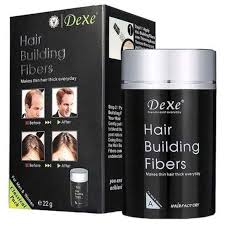 Dexe Hair Building Fibers — Dark Brown — 22 g