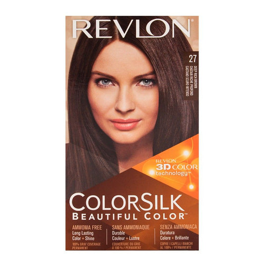 Revlon Colorsilk Beautiful Color Hair Dye Shade 27 Deep Rich Brown