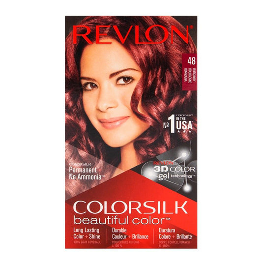 Revlon Colorsilk Beautiful Color Hair Dye Shade 48 Burgundy