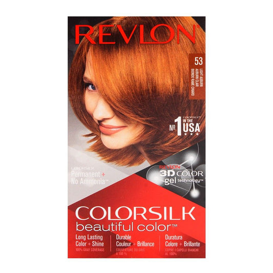 Revlon Colorsilk Beautiful Color Hair Dye Shade 53 Light Auburn
