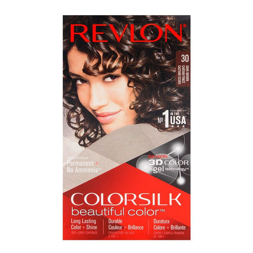 Revlon Colorsilk Beautiful Color Hair Dye – Shade 30 (Dark Brown)
