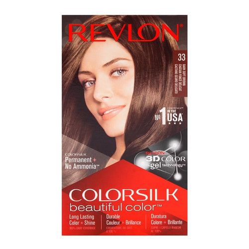 Revlon Colorsilk Beautiful Color Hair Dye – Shade 33 (Dark Soft Brown)