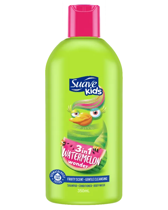 Suave Kids Watermelon 3-in-1 – 350 ml