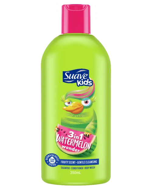 Suave Kids Watermelon 3-in-1 – 350 ml