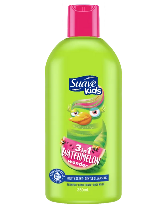 Suave Kids Watermelon 3-in-1 – 350 ml