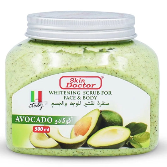 Skin Doctor Whitening Scrub Avocado - 500 ml