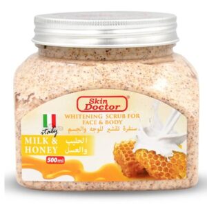 Skin Doctor Whitening Scrub Milk & Honey - 500 ml