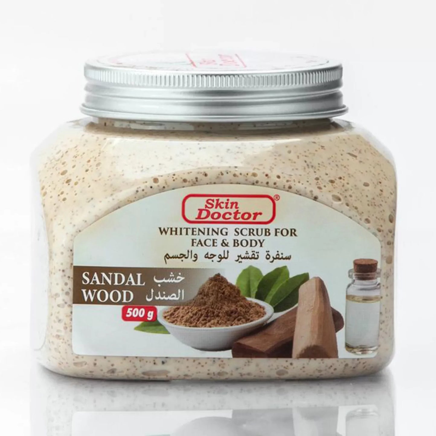Skin Doctor Whitening Scrub Sandal Wood - 500 ml