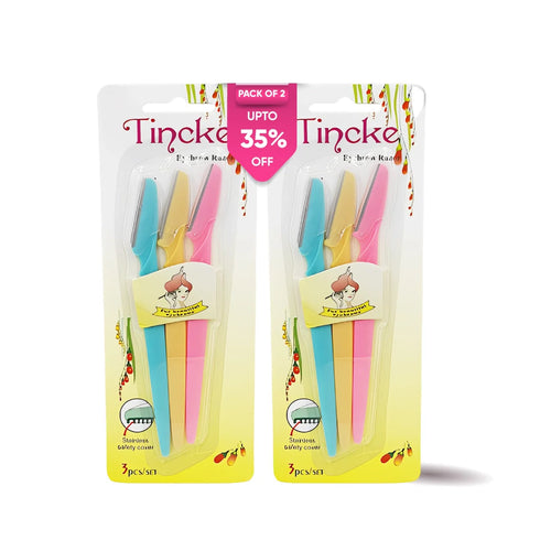 Tineke Eyebrow Razor – Pack of 2