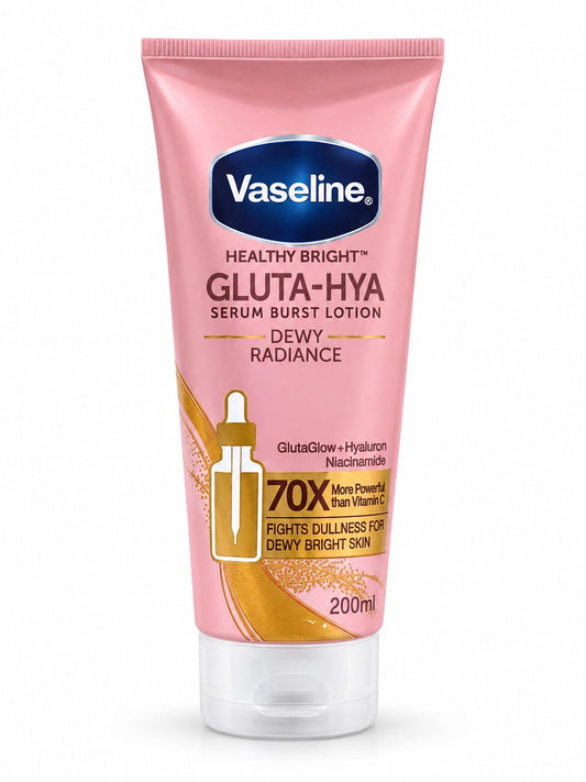 VASELINE GLUTA HYA DEWY RADIANCE 200ML