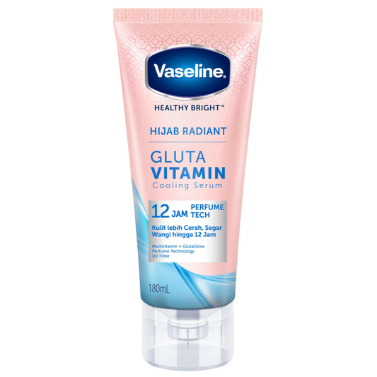 Vaseline Hijab Radiant Gluta Vitamin Cooling Serum – 180 ml