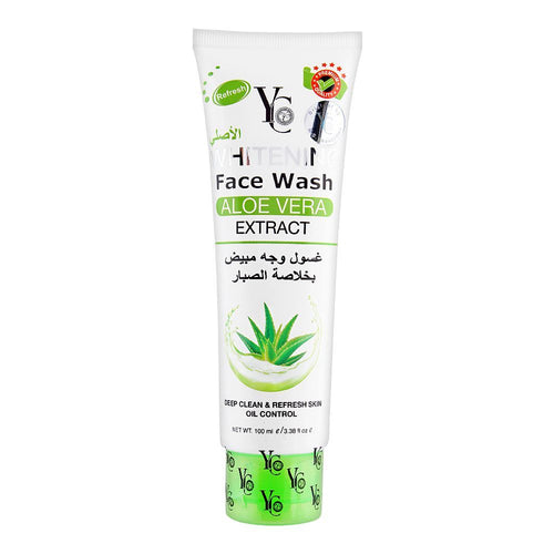 YC Whitening Face Wash Aloe Vera Extract – 100ml