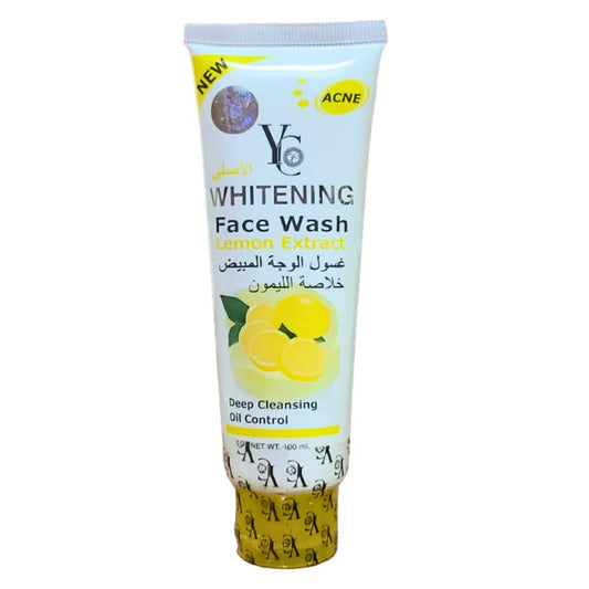 YC Whitening Face Wash Lemon Extract – 100ml