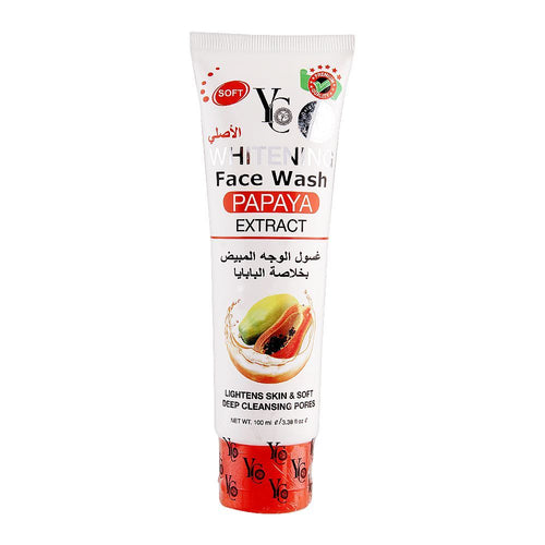 YC Whitening Face Wash Papaya Extract – 100ml