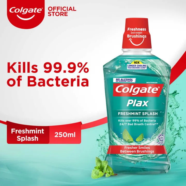 Colgate Plax Fresh Mint Mouthwash – 250 ml