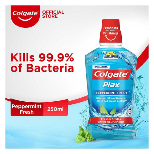 Colgate Plax Peppermint Mouthwash – 250 ml