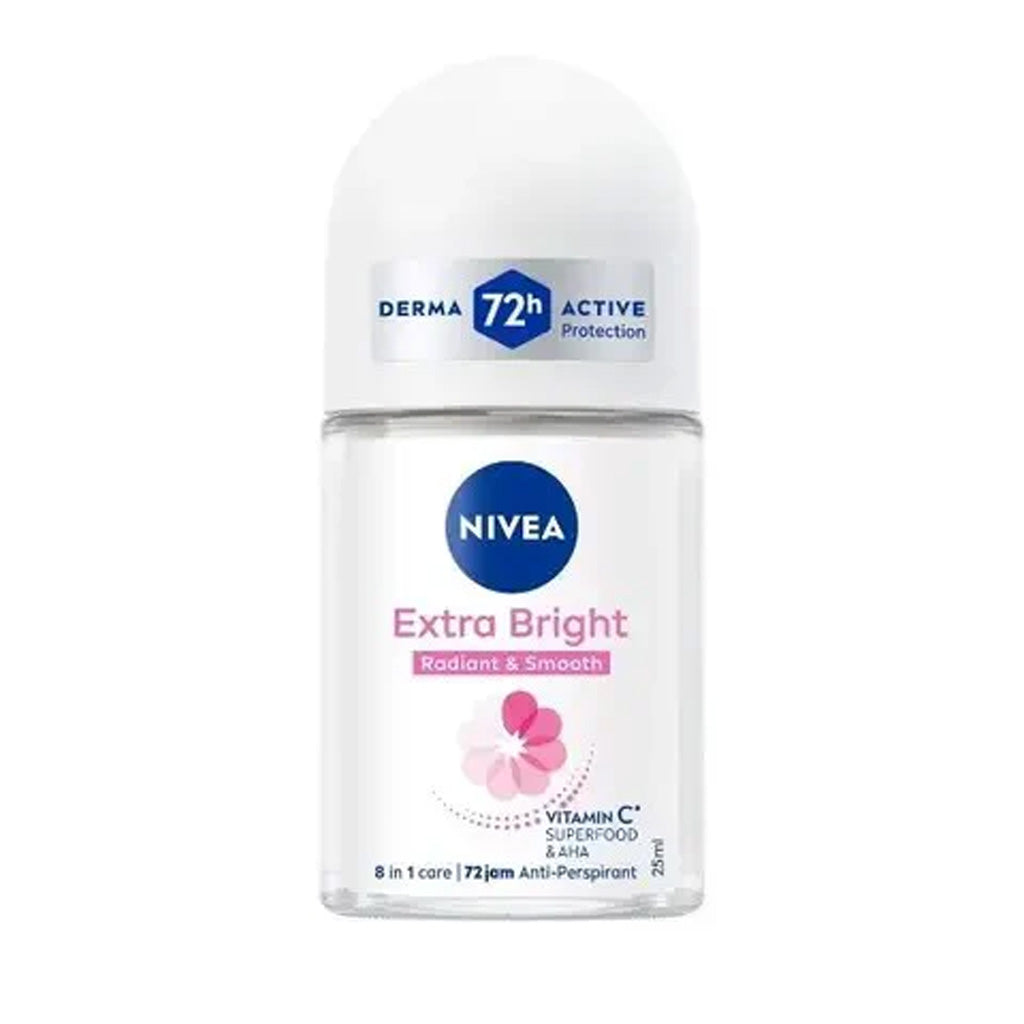 NIVEA Extra Bright Radiant Roll-On – 25 ml