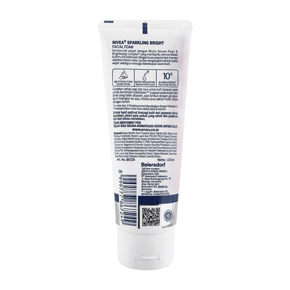 NIVEA Sparkling Bright Facial Foam Pearl Micro Serum - 100 ml
